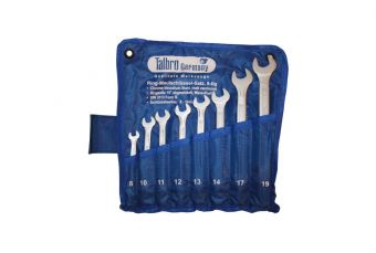 Набор комбинированных гаечных ключей и гаечных ключей 8шт. (8-19) (80CPT08)