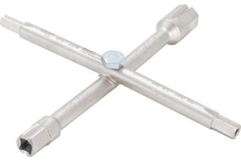 Санитарно крест ключ (8448)