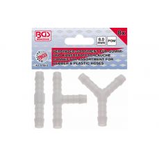 Ассортимент Шланговых Соединителей | Топливостойкий | 8 мм | 8 шт. (8790-8)