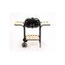 GARDEN BBQ GRILL, LID&SHELFES, 47X47CM (99581)