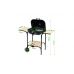GARDEN BBQ GRILL, LID&SHELFES, 47X47CM (99581)