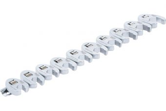 Набор ключей разрезных | 10 мм (3/8 ") привод | 10 - 19 мм | 10 шт. (1756)