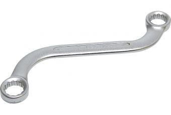 Двойной накидной гаечный ключ S-типа, 12-гранный | 12x13 мм (30742)