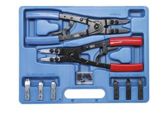 Circlip Pliers Set | Replaceable Tips | 10 pcs. (453)