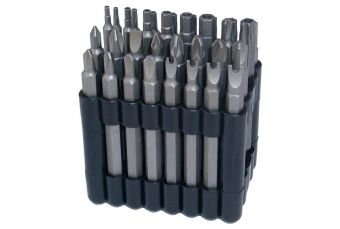 Набор вставок | длинные | 6,3 мм (1/4") | различные типы | 32 шт. (762)