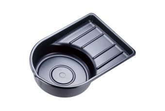 Eļļas/šķidruma notecināšanas panna 24l (plastmasa) (AT2060)