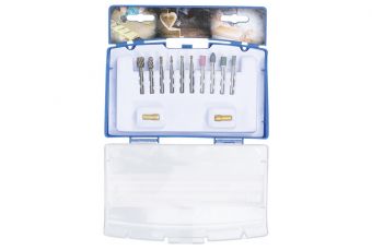 High Precision Drill Accessory Set | 12 pcs. (50804)