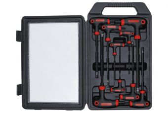 Набор отверток с T-образной рукояткой | Внутренний шестигранник | 2 - 10 мм | 9 шт. (7882)