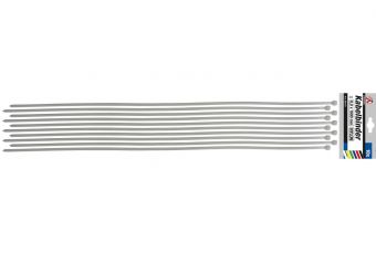 Ассортимент кабельных стяжек | белый | 8,0 x 1000 мм | 10 шт. (80779)