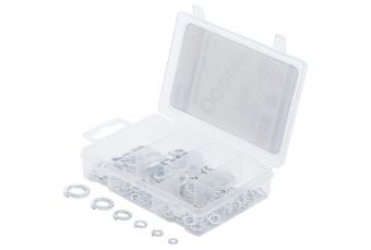 Ассортимент пружинных шайб HSS | M4-M12 | 145 шт. (88140)