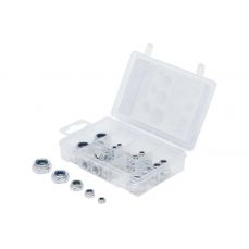 Ассортимент гаек | самоблокирующийся | метрическая | M4-M12 | 53 шт. (88144)