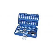 Muciņu komplekts 1/4 "46 gab. (6 malas) (KR046MDA)