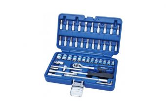 Набор головок 1/4 "46 шт. (6 сторон) (KR046MDA)