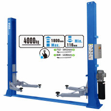 Divu kolonnu hidrauliskais auto pacēlājs (elektromagnētiskās slēdzenes), 4,0 t (PL402E380V)