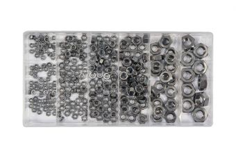 Набор гаек из нержавеющей стали 300 шт. (YT-06773)