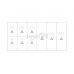 300 pcs e-ring circlips assortment (YT-06884)