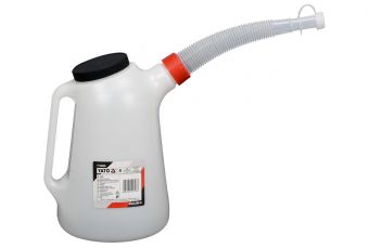 Лейка пластиковая с крышкой для СТО 5л (YT-06985)