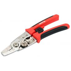 Клещи для резки, зачистки и обжима проводов | 200 мм (YT-19682)