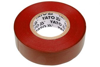 Elektriskā līmlente 19mmx20m sarkana (YT-8166)