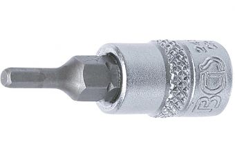 Bit Socket | 6.3 mm (1/4") Drive | internal Hexagon 3 mm (2497)