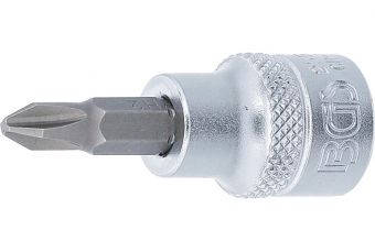 Bit Socket | 10 mm (3/8") Drive | Cross Slot PH2 (2554)