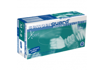 Одноразовые нитриловые перчатки XPERT SEMPERGUARD, 100шт, размер L (3000001629)