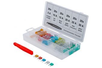 Car Fuse Assortment | MINI | 121 pcs. (8109)