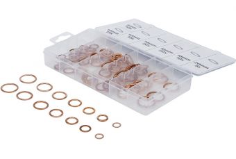 O-Ring Assortment | Copper | Ø 6 - 20 mm | 95 pcs. (9313)