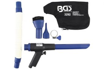 Всасывающий и пневматический пистолет | обратимый | 9 шт. (3292)