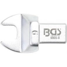 Ievietojiet gredzenveida uzgriežņu atslēgu | atvērta tipa | 9 mm (6900-9)