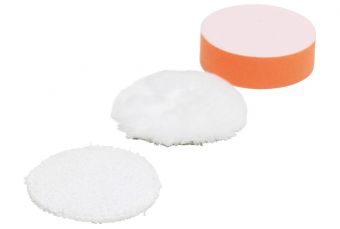 Набор полировальных подушек | Ø 80 мм | 3 шт. | для BGS 9259 (9259-6)