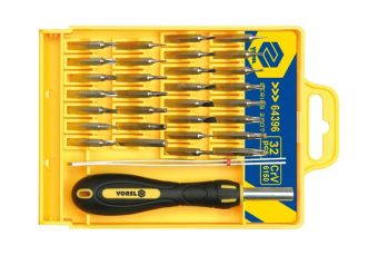 32 pcs screwdriver bits set (64396)