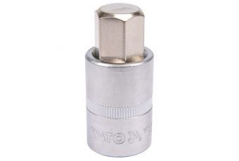 Головка торцквая c вставкой HEX 1/2" 17мм (YT-04388)