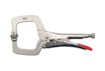 Welding locking pliers, type c, 280 mm (YT-2466)