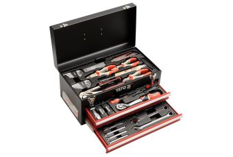 Набор инструментов с металлическим ящиком 80 шт. (YT-38951)