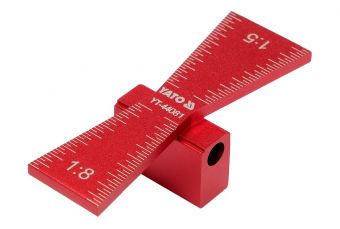 ПОЛНЫЙ ДВОЙНОЙ ШАБЛОН 1: 5 И 1: 8 (YT-44081)