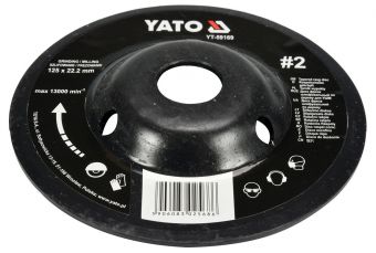 Диск фреза шлифовальный по дереву для УШМ 125мм No2 (YT-59169)