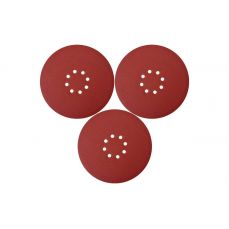 Slīpēšanas papīrs ar Velcro 225mm P80 | 3 gab. (YT-83472)