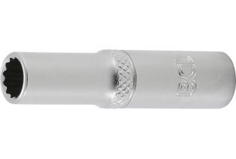 Socket, 12-point, deep | 6.3 mm (1/4") Drive | 7 mm (10707)
