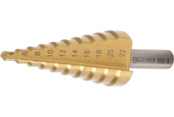 Step Drill | titanium-nitrided | Ø 4 - 22 mm (1618)