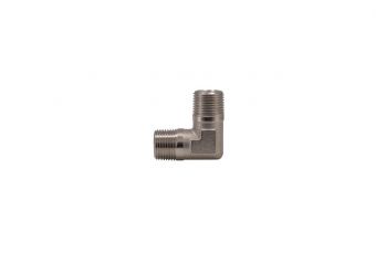 L veida M savienotājs. Ārējā vītne 1/2 "x 1/2" (1A12)