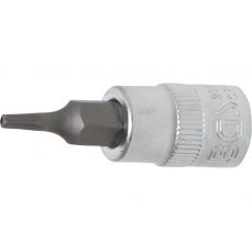 Ieliktnis ar uzgali | 6,3 mm (1/4 collas) | T-Star ar caurumu (Torx) T9 (2364)