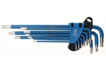 L-Type Key Set | T-Star (для Torx) / T-Star с дырочкой (для Torx) T10 - T50 | 9 шт. (35105)