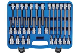 Комплект прессованных насадок 12,5 мм (1/2") | шестигранник шестигранник | 30 шт. (5181)
