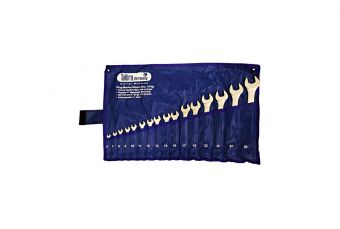 Kombinēto gredzenu un uzgriežņu atslēgu komplekts 16 gab. (6-30) (70CPT016)