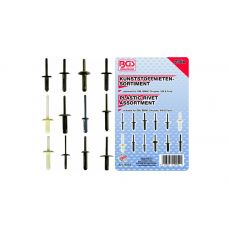 Plastmasas kniežu sortiments | priekš GM, BMW, Chrysler, VW, Ford | 235 gab. (9054)