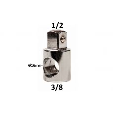 3 virzienu adapteris, 3/8 — 1/2 collas (CL203202)