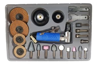 Набор инструментов для полировки и резьбы 23шт 1/4 дюйма мини-шлифовальной машины с воздушным углом (AT153)