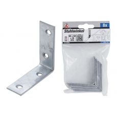 Кронштейн для стула / угловой кронштейн | 60 x 60 x 20 мм | 8 шт (80945)