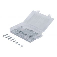 Ассортимент гаек и винтов | метрические | M4 / M5 | 125 шт. (8134)